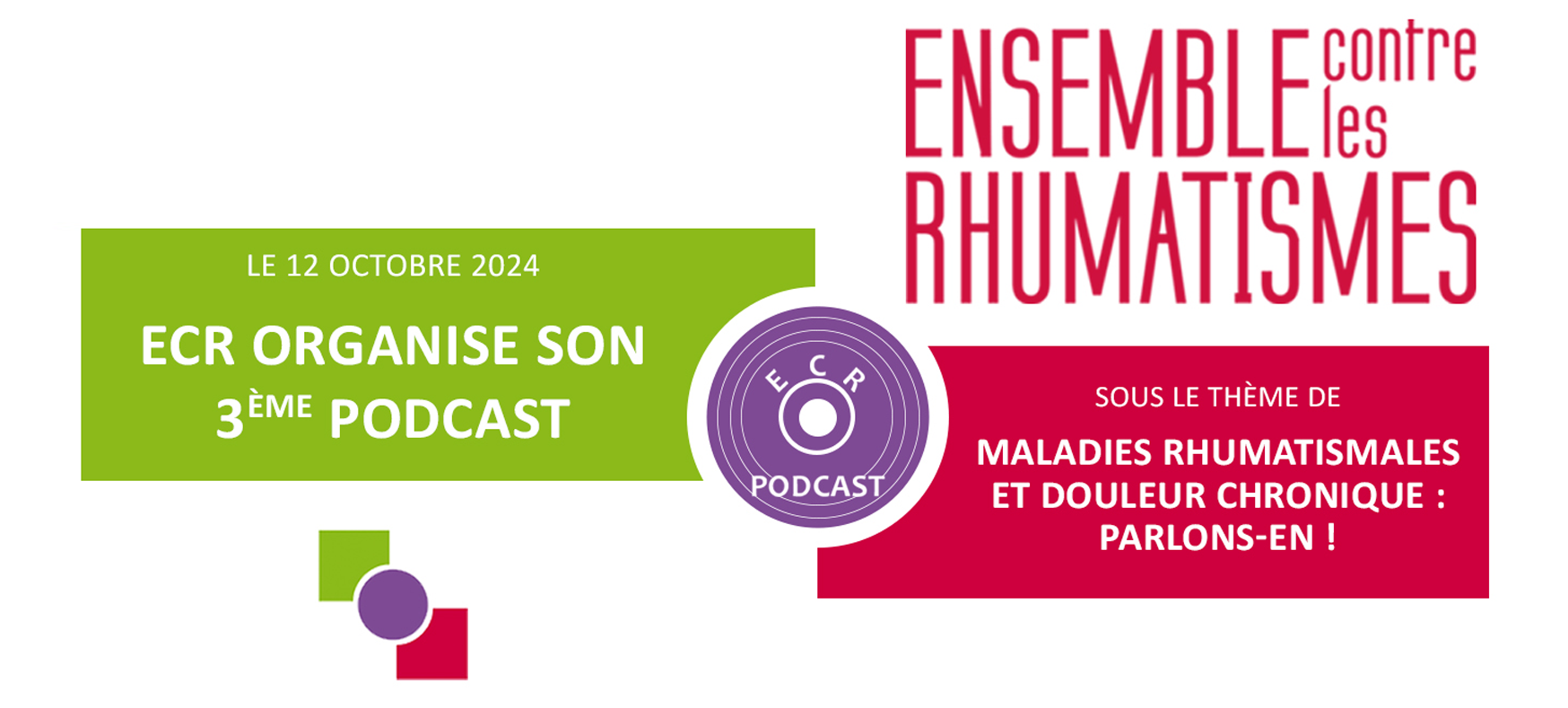 ECR 24 - MALADIES RHUMATISMALES ET DOULEUR CHRONIQUE : PARLONS-EN !