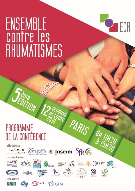 5ème édtion ecr ensemble contre les rhumatismes 2018