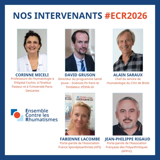 Les intervenants du podcast ECR 2026